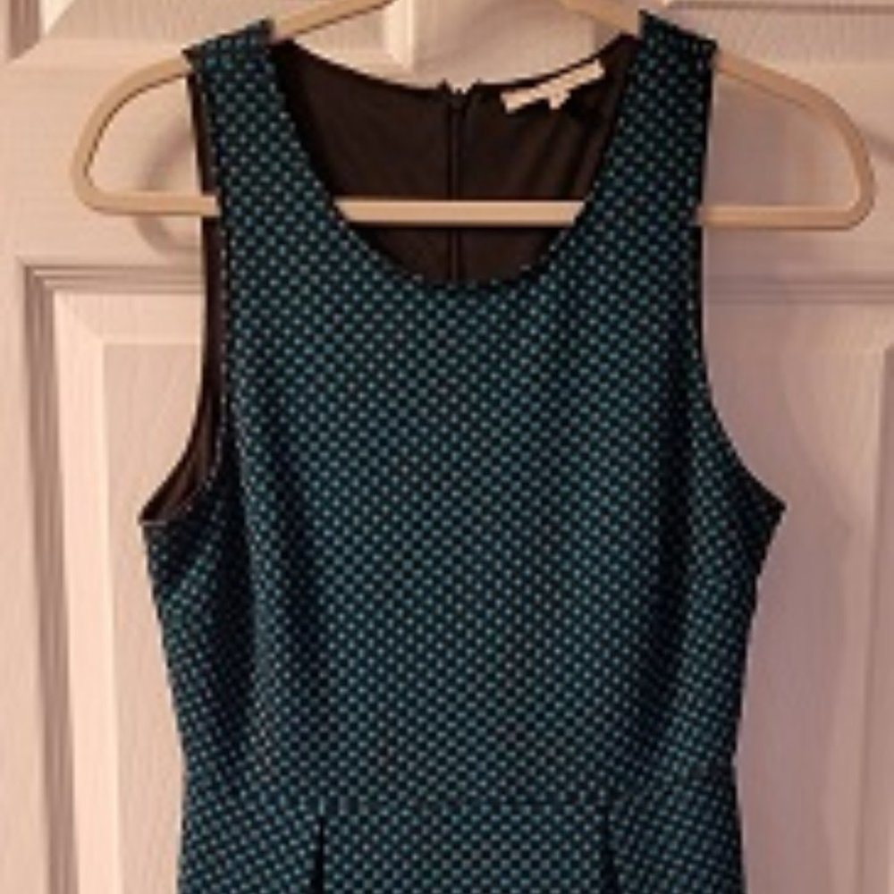 41 Hawthorn Fit and Flare Polka Dot Dress